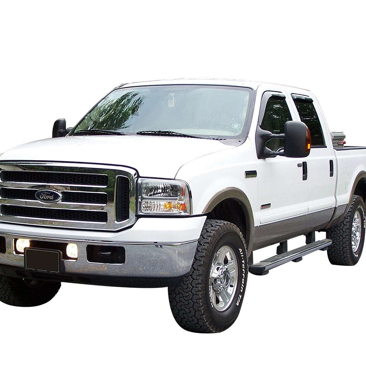 Set of 2 Power Heated LED Signal Light Towing Mirrors for Super Duty (1999–2007)