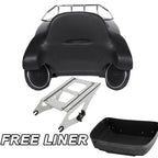 Trunk Backrest Pad Speakers Mount Rack for Harley Road Glide (2014–2026)