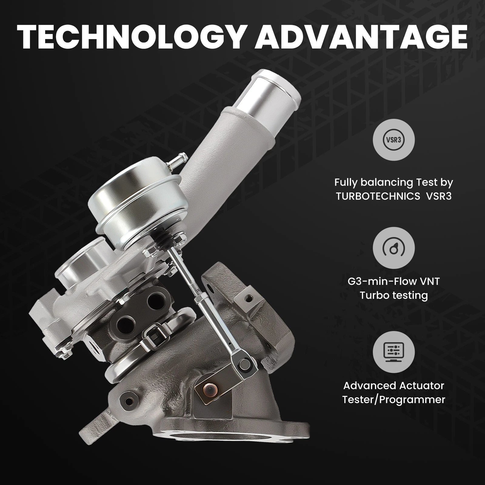 Turbo Charger for Lincoln MKT MKS Ford Explorer Flex Taurus (3.5L)