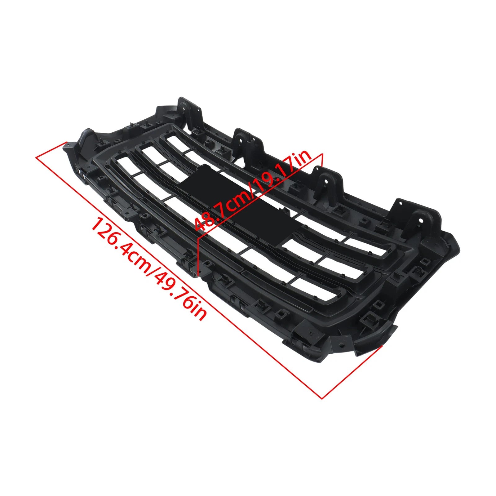 Gloss Black Front Bumper Grill for GMC Sierra 1500 (2014-2015)
