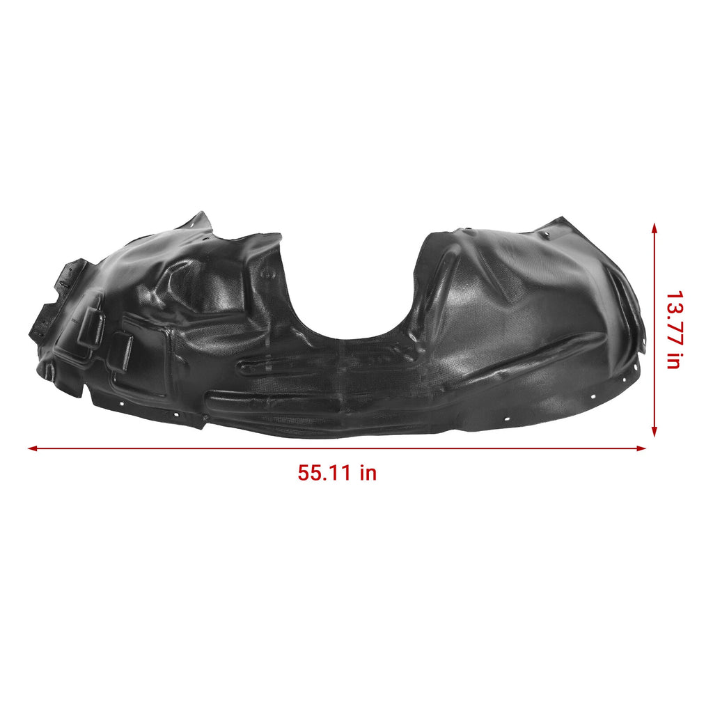 Front Inner Fender Liner Set of 2 for Jeep Cherokee (2014–2018)