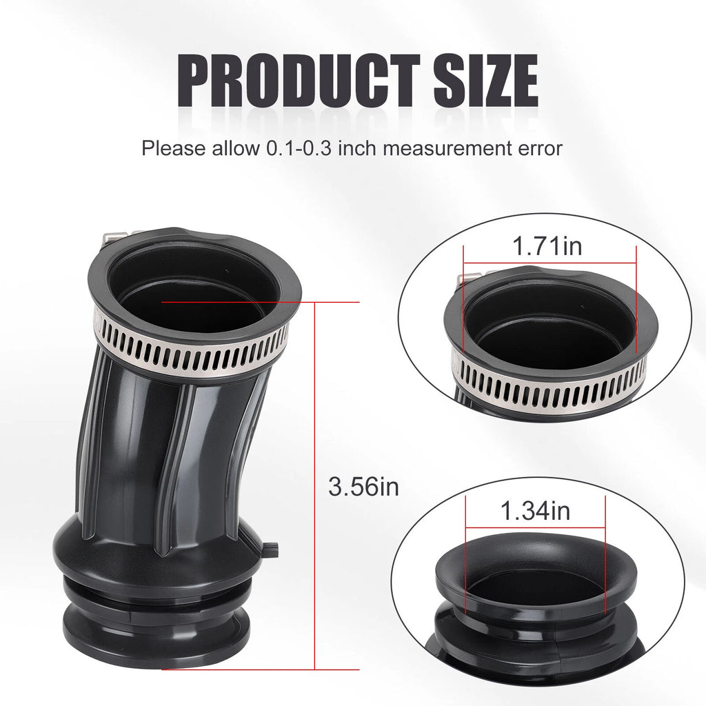 Air Box Cleaner Boot Joint Duct for Yamaha TW200 (1987–2000) 2JX-14453-00-00