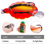 Frog Fishing Lure with Hollow Body for Realistic Movement