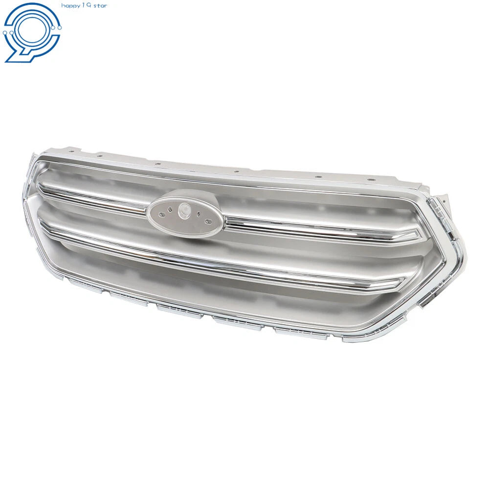Front Hood Upper Horizontal Grille Chrome for Ford Escape (2017–2019)