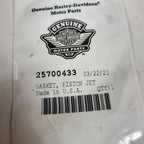Oil Jet Gasket for Harley-Davidson (OEM 25700433)