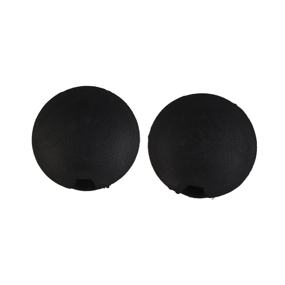 Towing Eye Cover Bumper Inserts for - Black Plastic