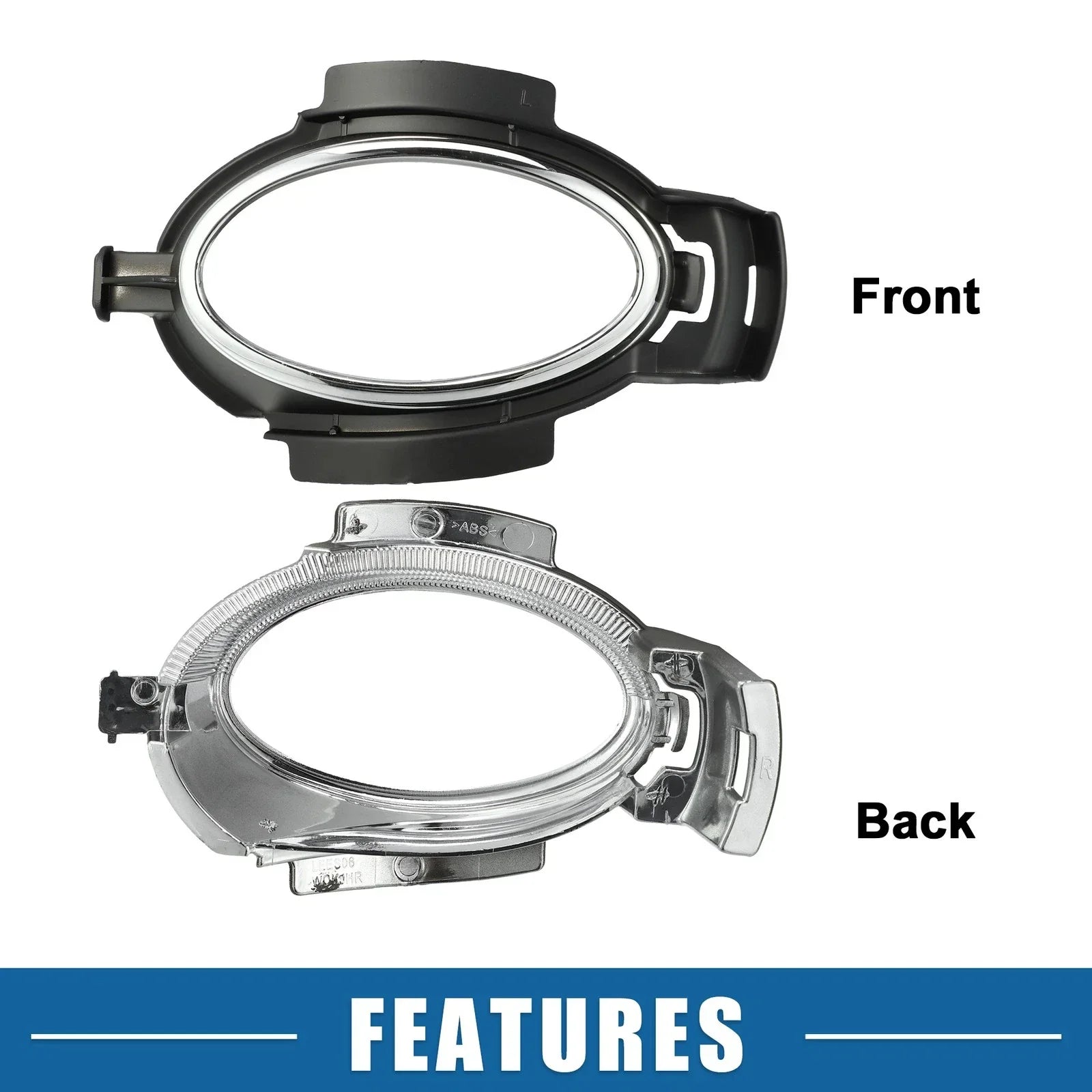 Front Fog Light Grille Cover Trim 2 x for Lexus ES350 (2007-2012)