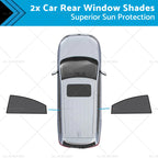 2X Rear Window Shades for Mazda 6 Liftback (2007–2012)