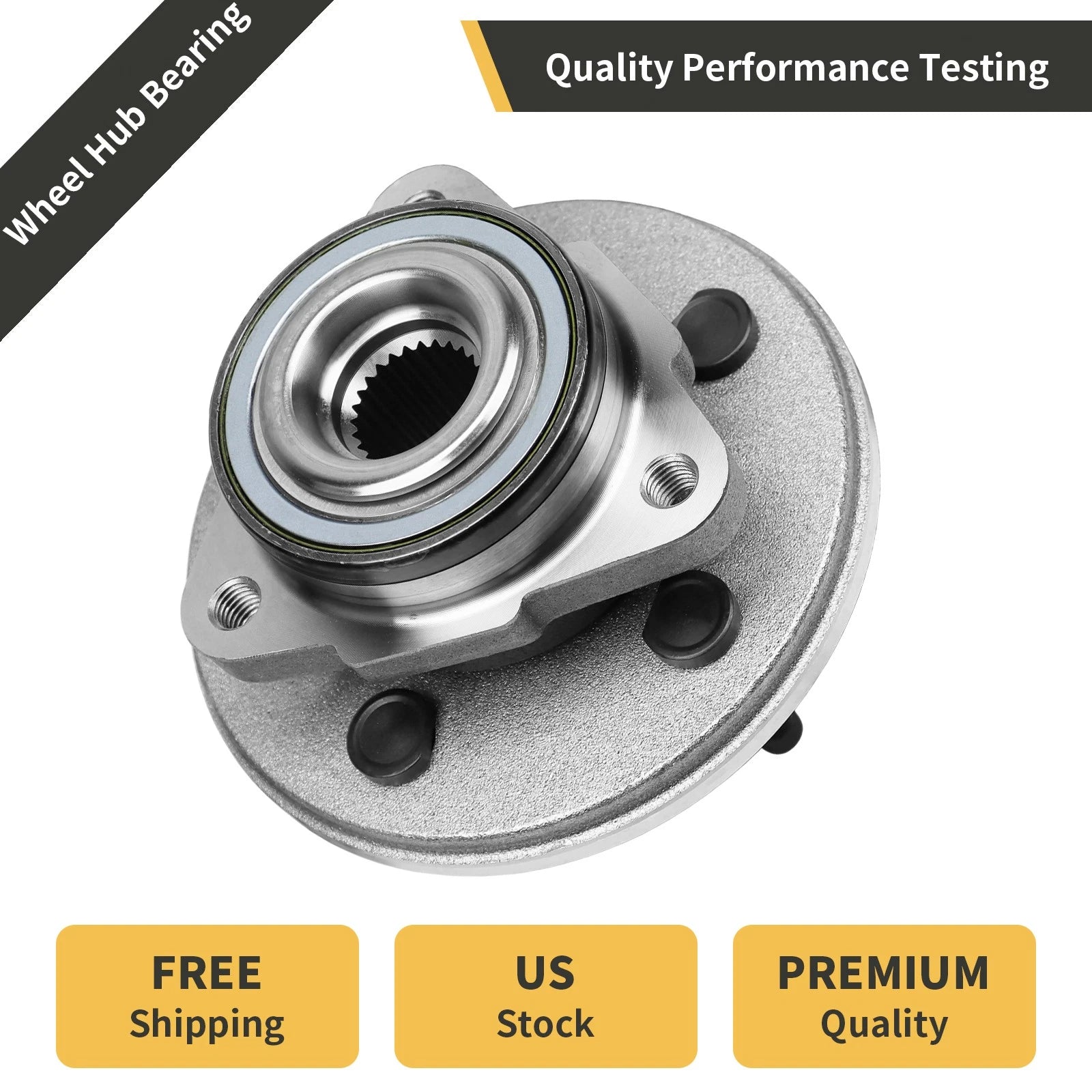 Front Wheel Bearing Hub for Ford Explorer, Aviator, Mercury Mountaineer (2002–2005)