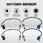 4X Oxygen O2 Sensor Upper Lower for GMC Yukon XL 1500 (2007) 5.3L 6.0L 6.2L