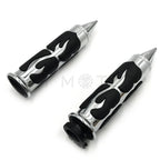 Spike 22mm 7/8" Chrome Hand Grip for Honda Shadow Magna VTX 1300 (2001–2009)