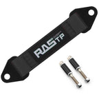 Set of 2 Limit Straps for Hot Racing Shock Suspension 12" Black Webbing