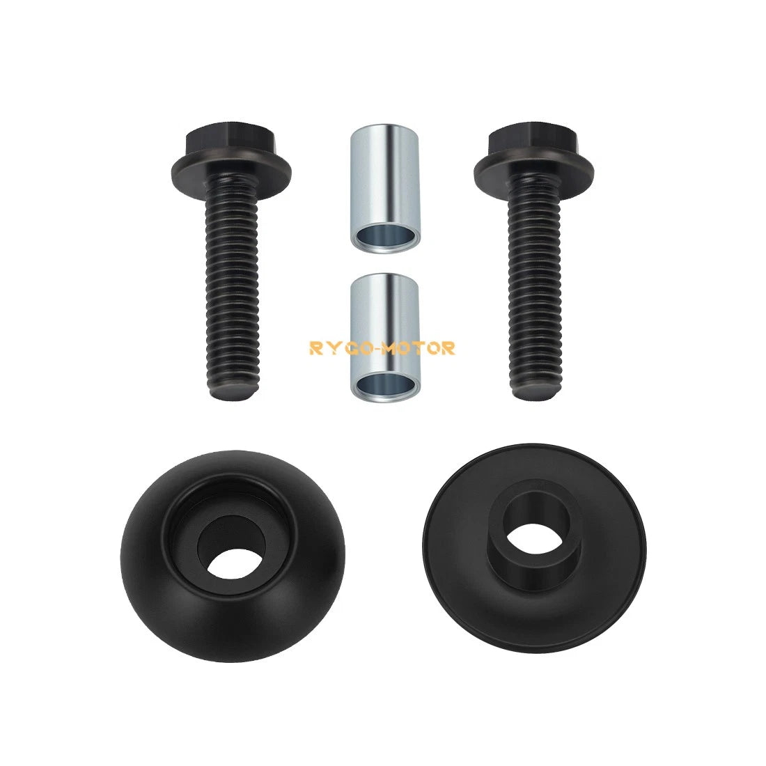 Handle Bar End Guard w/ Screw Kit for Honda Sportrax 250 TRX250EX (2001–2007)