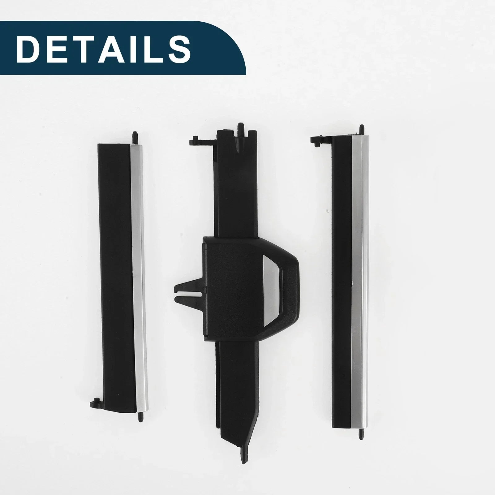 AC Air Vent Clips Tab for BMW 3 Series G20/G21/G22 Black Silver Left