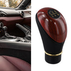 Leather Gear Shift Knob for 5-Speed Vehicles (Compatible with )