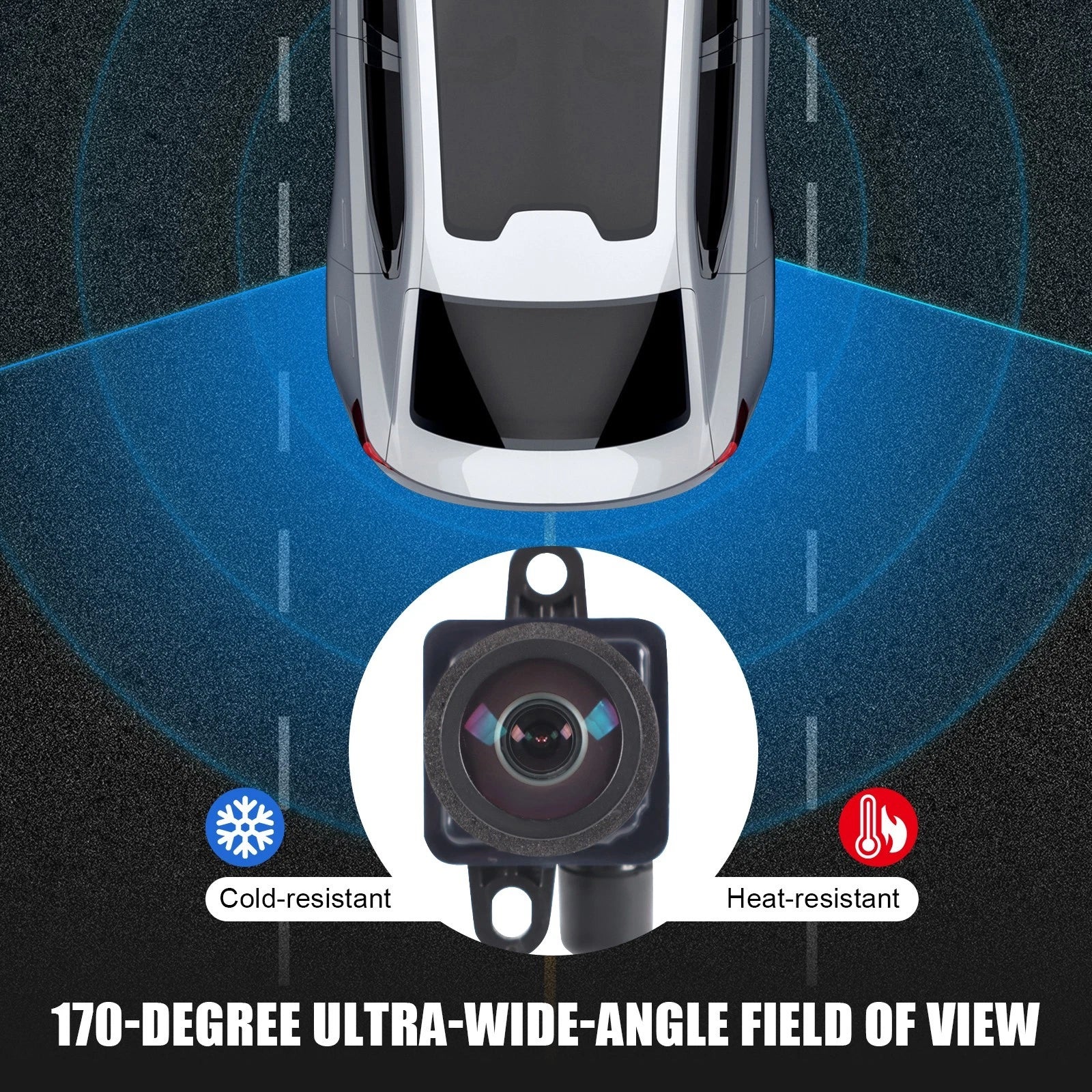 Rear View Backup Camera for Ram ProMaster 1500 2500 3500 (2018-2021)