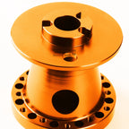 6-Hole Hub Adaptor for Mitsubishi Eclipse/Lancer (1G 2G) - Orange Aluminum