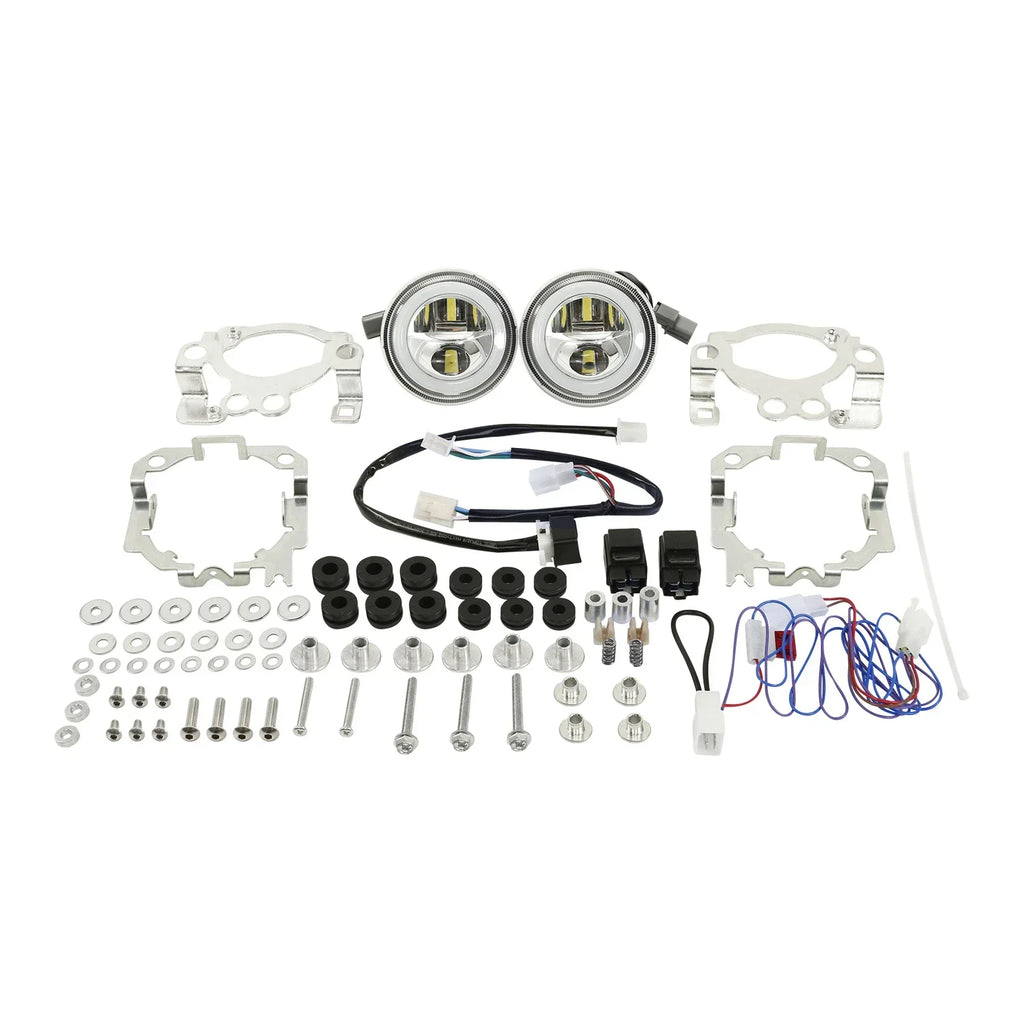 Fog Lights DOT LED Driving for Honda Goldwing 1800 GL1800 Valkyrie (2012-2017)