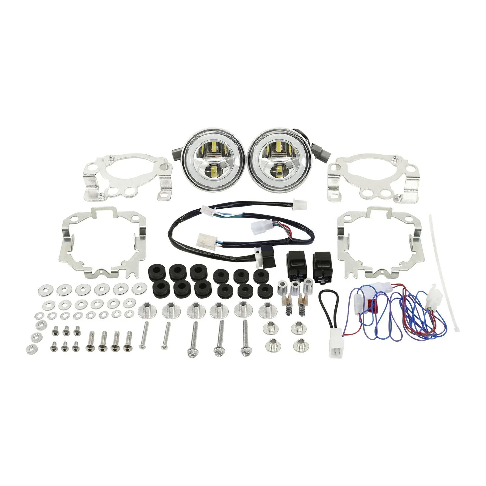 Fog Lights DOT LED Driving for Honda Goldwing 1800 GL1800 Valkyrie (2012-2017)
