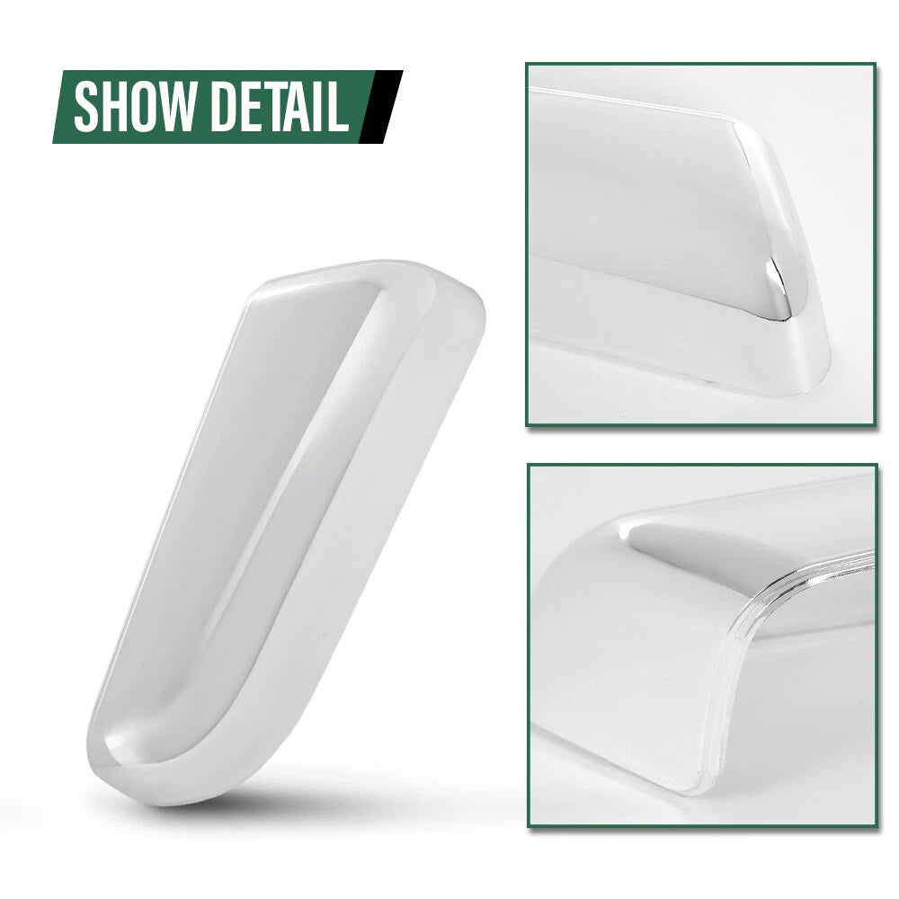 2X Chrome Mirror Cover Set for Ford F150 (2009–2014)