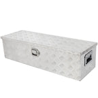 39" Aluminum Pickup Truck Tool Box Storage for Trailer