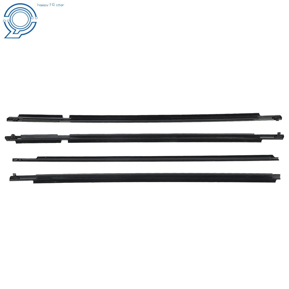 Set of 4 Window Weatherstrip Sweep Belts for Toyota RAV4 (2006–2008)