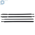 Set of 4 Window Weatherstrip Sweep Belts for Toyota RAV4 (2006–2008)