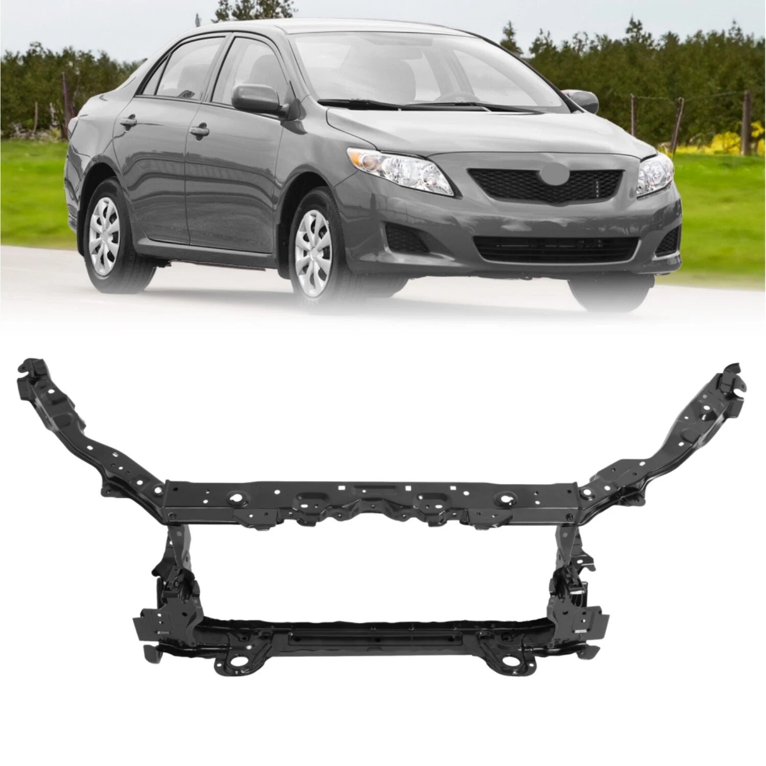 Radiator Core Support Assembly for Toyota Corolla (2009–2013) #TO1225283 5320102250