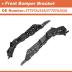 Bumper Bracket Set of 2 for Subaru Legacy Outback (2010–2014) No.57707AJ52A/57707AJ53A