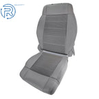 Set of 2 Gray Seat Covers for Jeep Wrangler (2007-2012)
