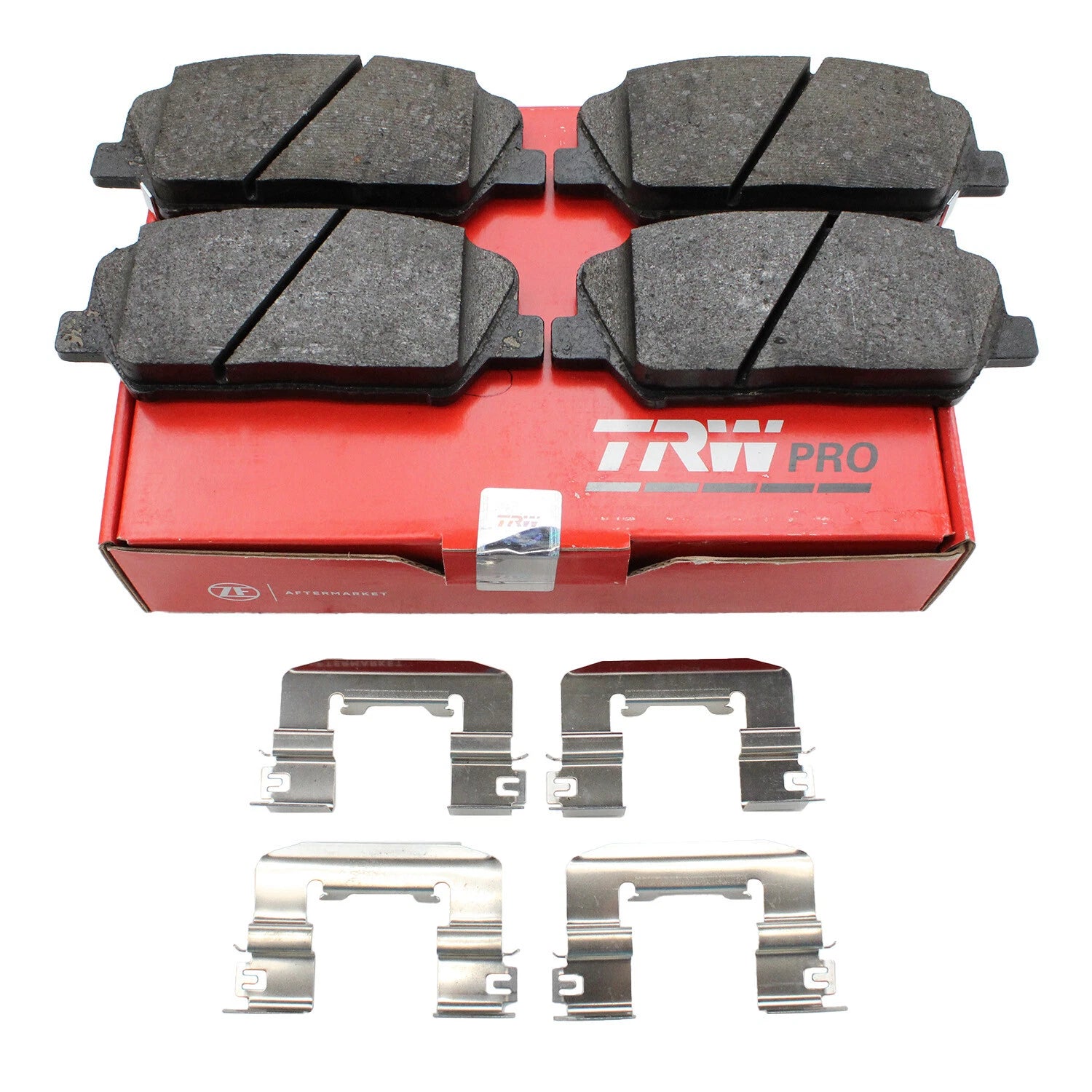 TRW Pro Brake Pads with Hardware for Hyundai Veloster Kia Forte5 (2012–2019)