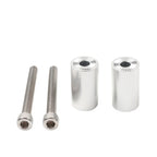 Clip-On Handlebar Riser Extension Adapter for Motorcycle (7/8, 22MM) Chrome