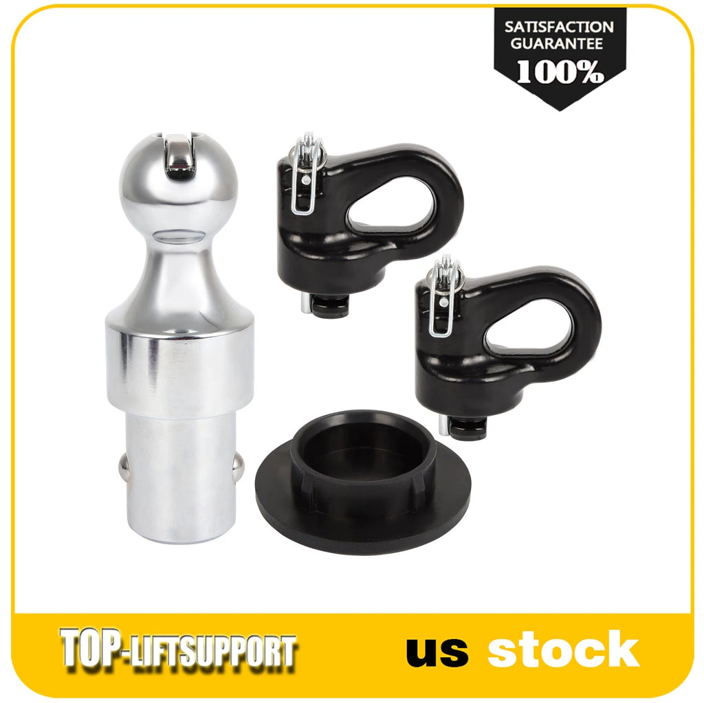 Gooseneck Hitch Kit for Nissan Chevy GMC Ford (2-5/16")