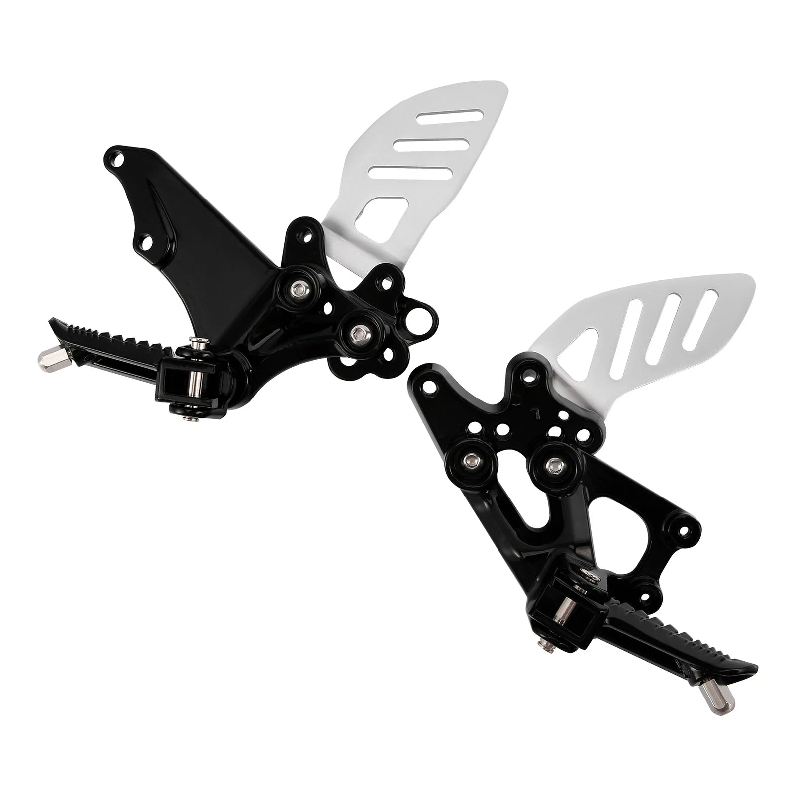 Front Driver Footrest Footpegs Bracket for Suzuki GSXR600 GSXR750 (2006–2010)