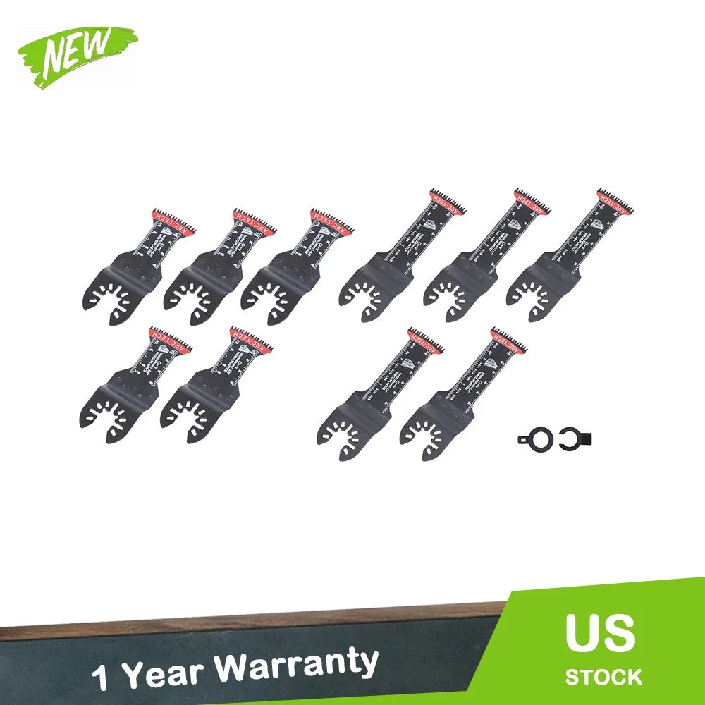 10 Pack Oscillating Multitool Blades for Japanese Tools (YYYY–YYYY)