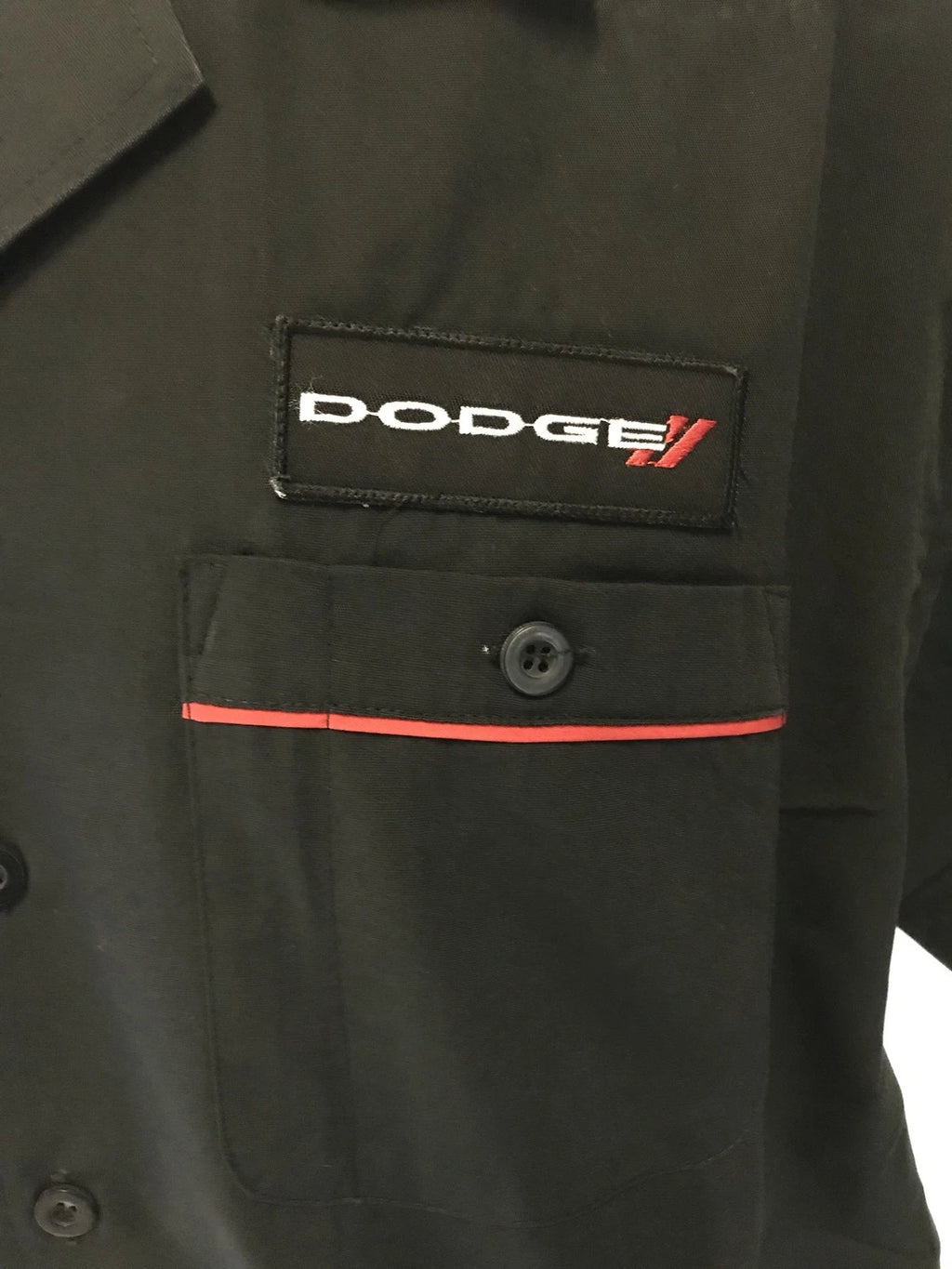 Mechanic Style Button Up Shirt Licensed for Dodge Ram (2010–2025)