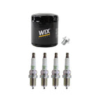 Wix Engine Oil Filter & NGK V-Power Spark Plugs Kit for Toyota Previa (1991–1997)