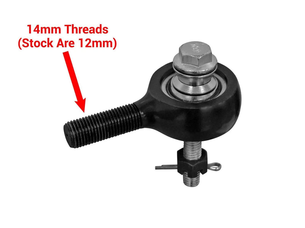 SuperATV Heavy Duty Tie Rod Kit for Polaris Ranger Midsize 570 / Crew (2014–2023)