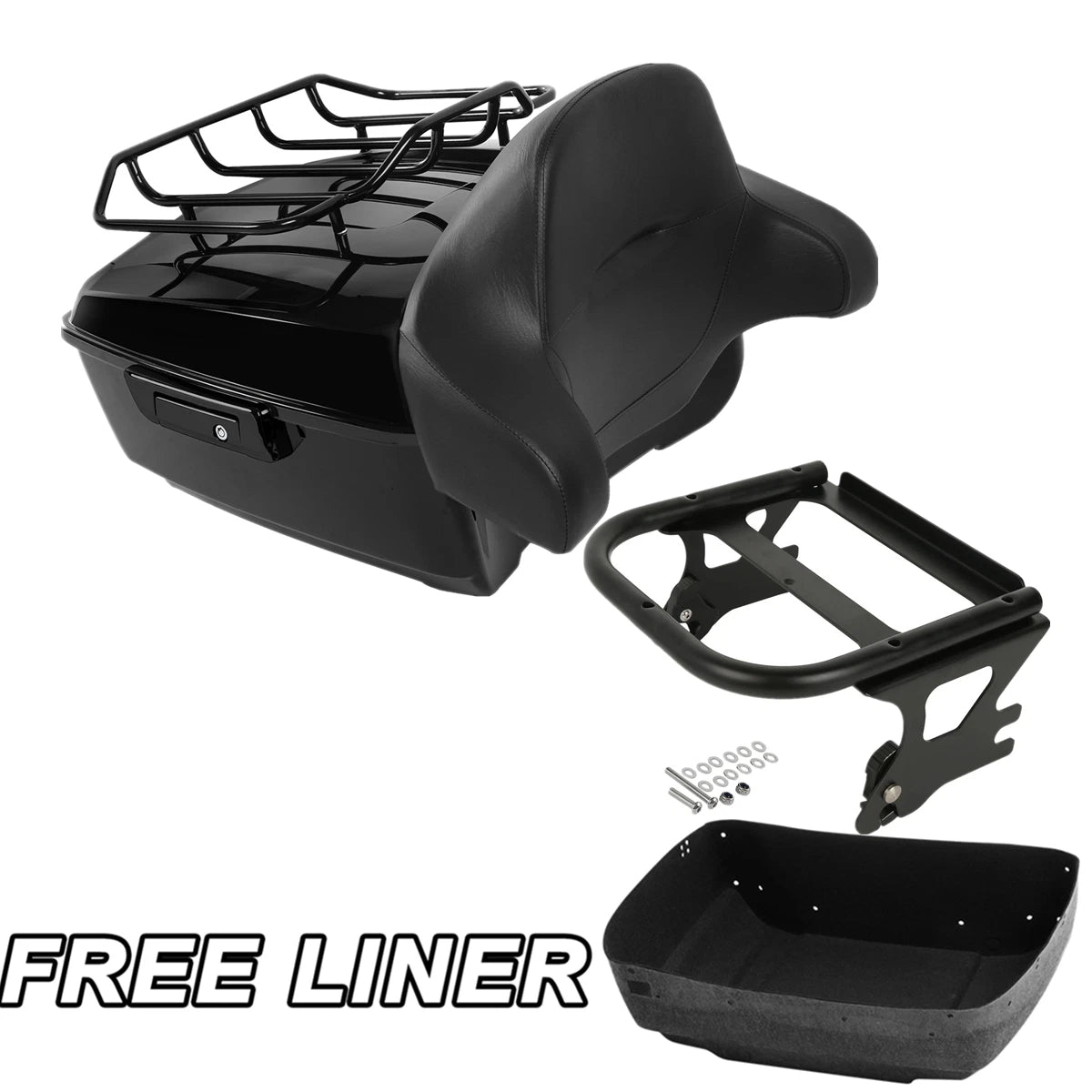 Trunk Mount Rack Pad for Harley Road Glide (1997–2008)
