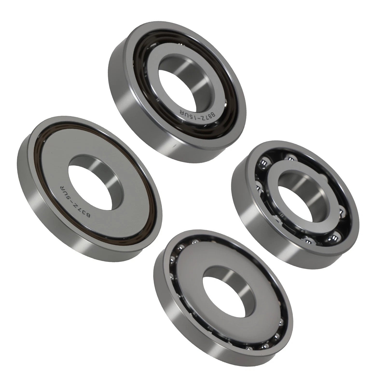 Set of 4 Front Steel Transmission CVT Bearings for Toyota Lexus
