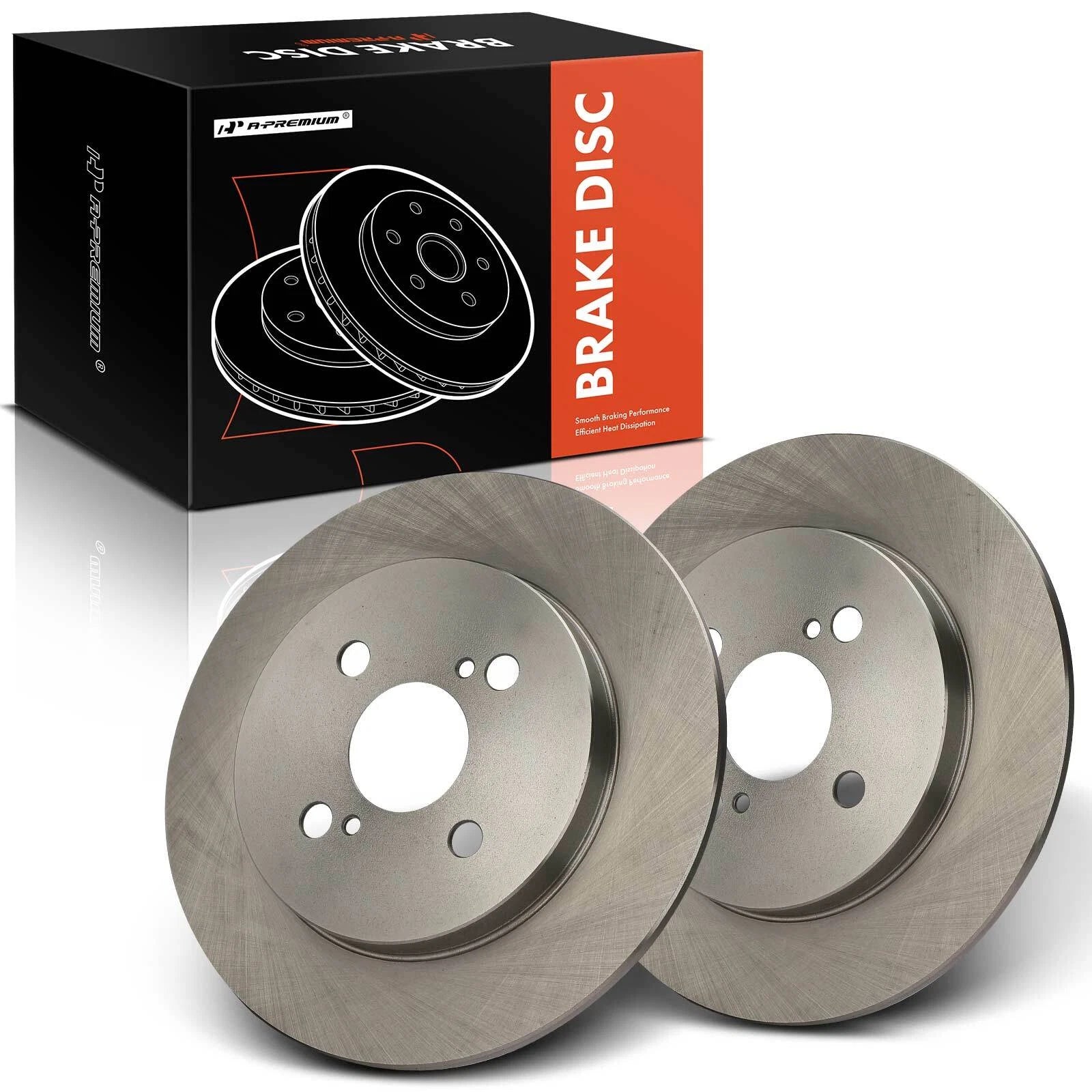 Rear Disc Brake Rotors for Toyota Yaris (2012-2018)