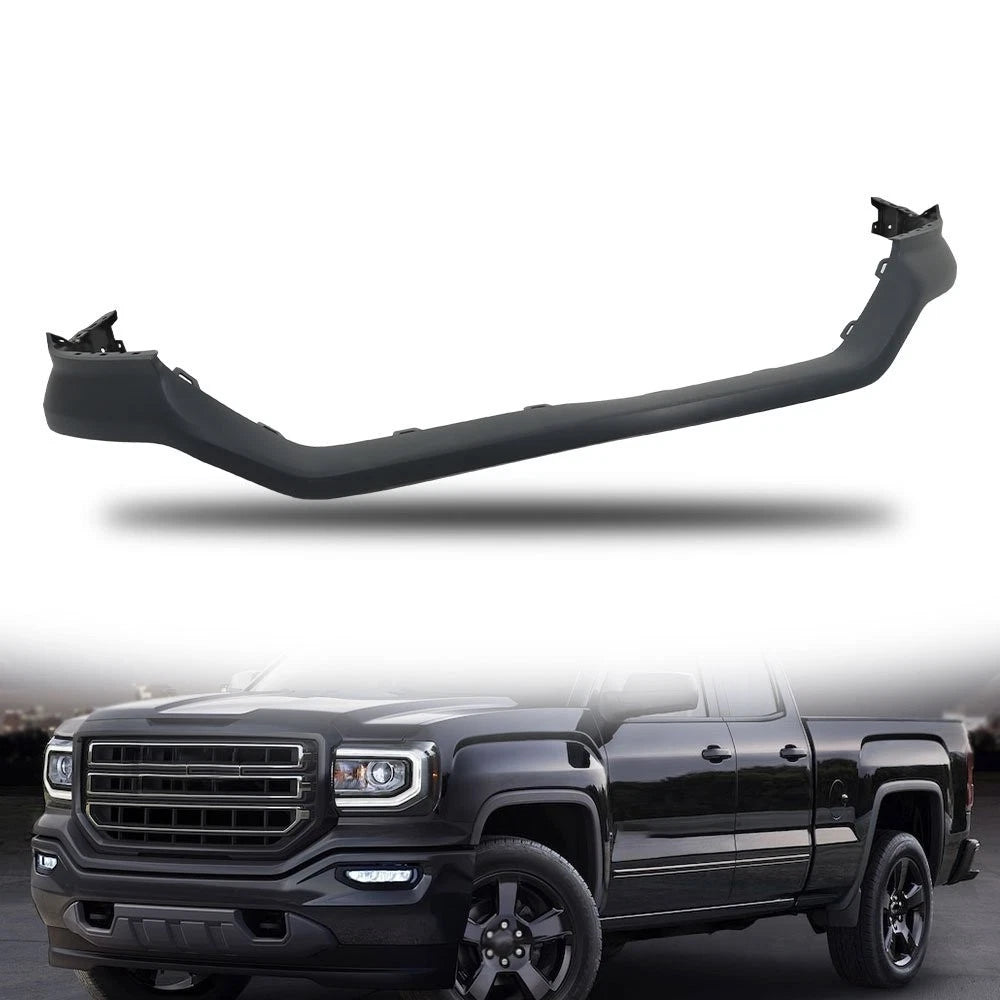 Plastic Front Bumper Upper Section for GMC Sierra 1500 (2016–2018) 23496760