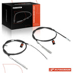 2X Rear Parking Brake Cable for Chevy Silverado 1500 GMC Sierra 1500 