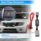 Auto Start Stop Eliminator for Nissan Frontier (2015–2023)