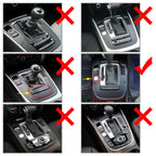 Center Console Gear Shift Panel Cover Trim for Audi A4 S4 A5 Q5 (2008–2020)