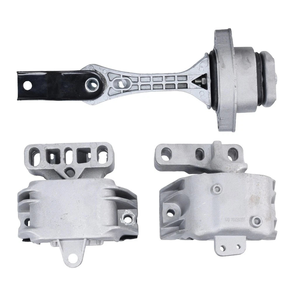 3X Engine Mount & Torque Strut Mount for Audi TT L4-1.8L (2000–2006)