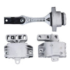 3X Engine Mount & Torque Strut Mount for Audi TT L4-1.8L (2000–2006)
