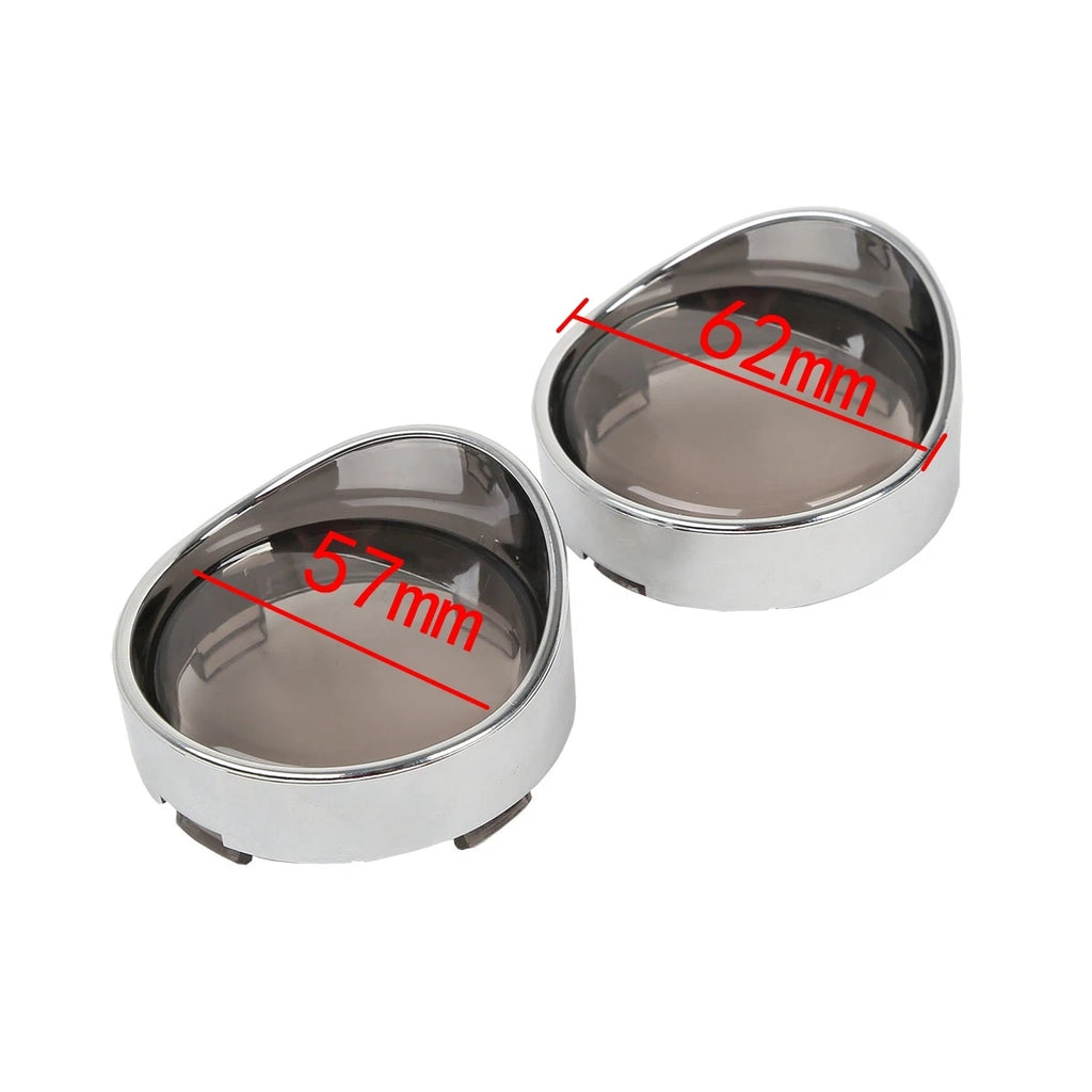 Turn Signal Light Trim Ring Visors Bezels for Harley Sportster