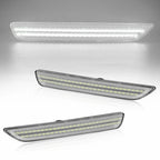 2X AUXITO Rear LED Side Marker Light Clear Lens for Ford Mustang (2010–2014)