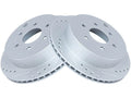 Set of 2 Rear Brake Rotors for Suzuki Equator (2009–2012) TX983BJ